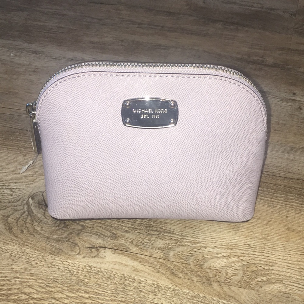 NWOT Purple/Gray Michael Kors Travel Pouch